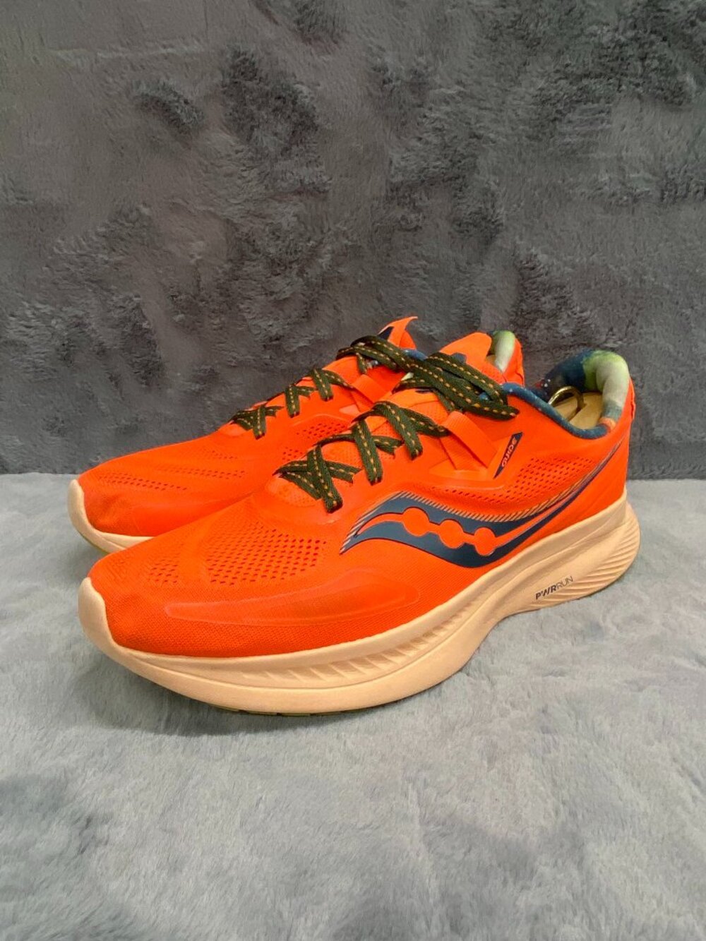 Saucony Guide 15 Running Shoes Men's 11.5 Orange Campfire Athletic Training
